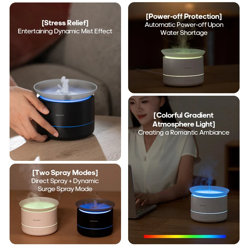 Cloud Aromatherapy Diffuser 200ml USB Humidifier