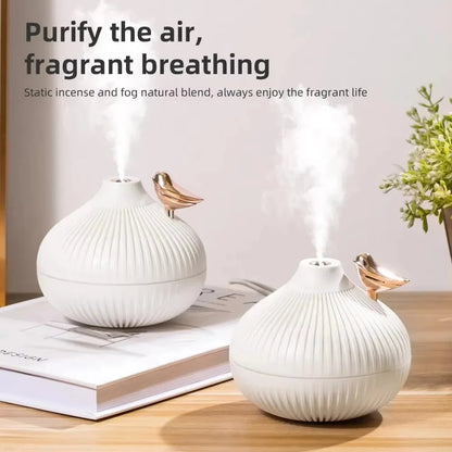 Humidifier Scented  Creative Onion Shape Can Do Night Light Quiet Sleep