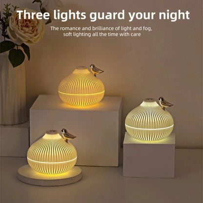 Humidifier Scented  Creative Onion Shape Can Do Night Light Quiet Sleep