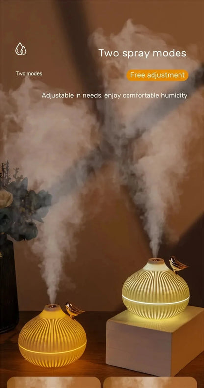 Humidifier Scented  Creative Onion Shape Can Do Night Light Quiet Sleep