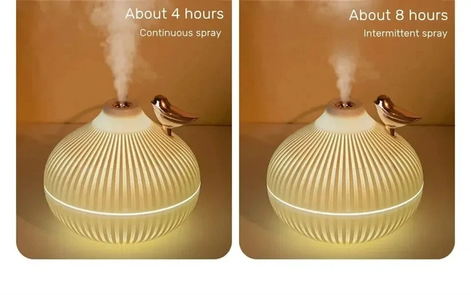 Humidifier Scented  Creative Onion Shape Can Do Night Light Quiet Sleep
