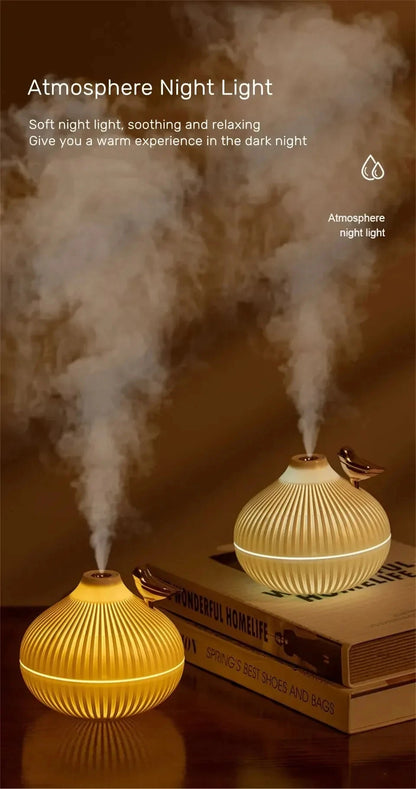 Humidifier Scented  Creative Onion Shape Can Do Night Light Quiet Sleep