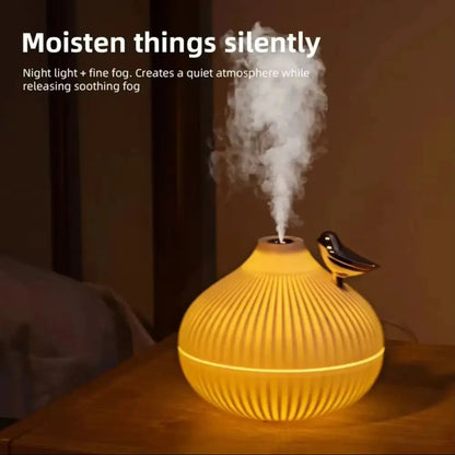 Humidifier Scented  Creative Onion Shape Can Do Night Light Quiet Sleep